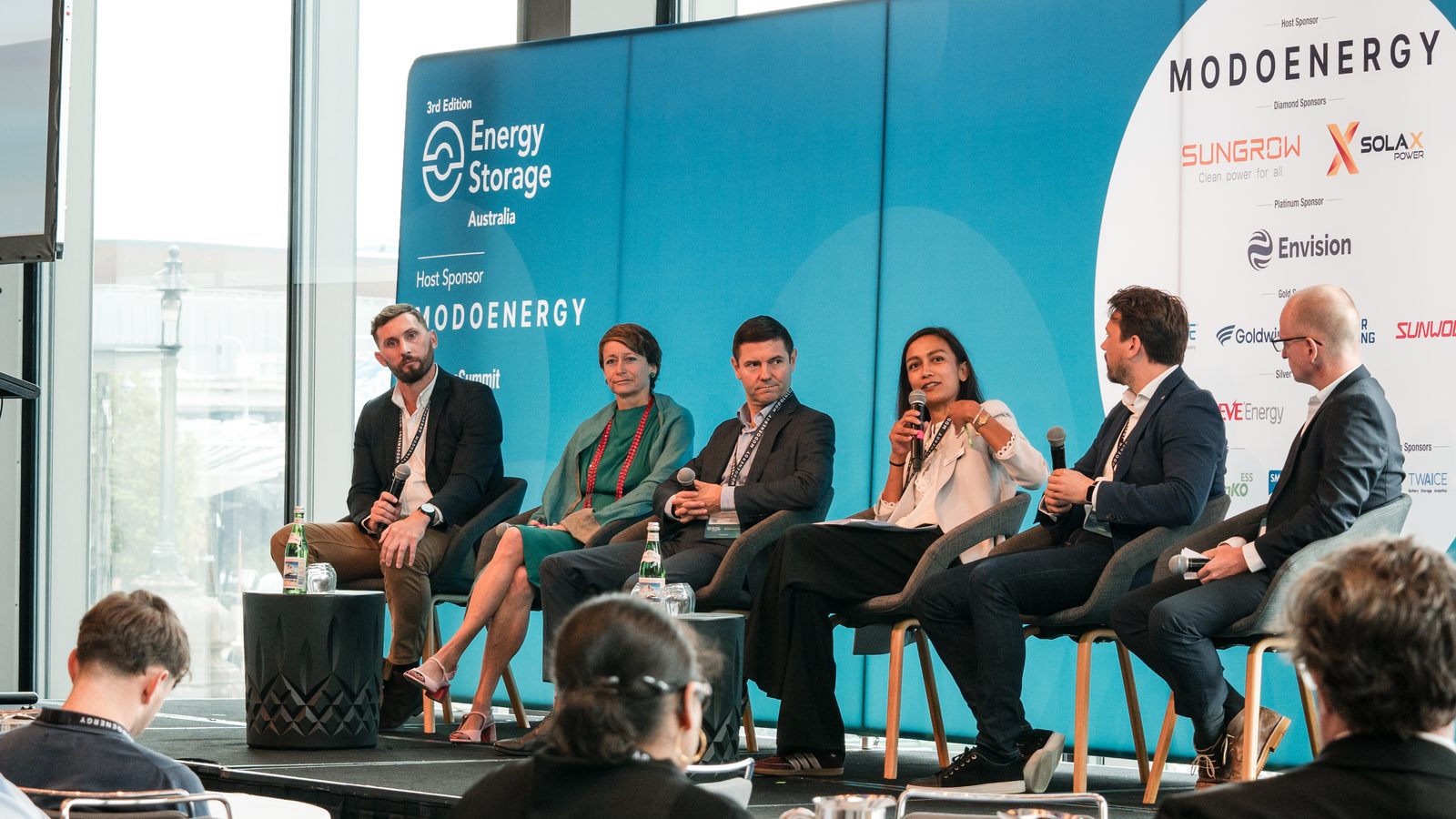 Panel discussion at the Energy Storage Summit Australia